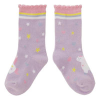 スケ-タ- 靴下 キッズ 男の子 女の子 リトルユニコ-ン 14~16cm 子供用靴下 かわいい 484229 1個（直送品）