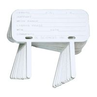 アズワン カラムネームタグ 刻印済 30枚 60-3357-50 1袋(30枚)（直送品）