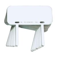 アズワン カラムネームタグ 無地 50枚 60-3357-51 1袋(50枚)（直送品）