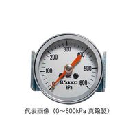 アズワン 圧力計 D型φ40 真鍮 0~600kPa RoHS 60-3360-68 1個（直送品）