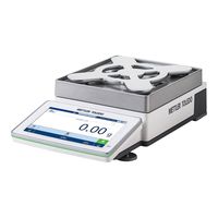 メトラー・トレド 上皿天秤 ひょう量:2200g JCSS校正証明書付 MX2002 1台 68-5347-82-24（直送品）