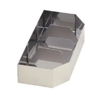 東京理化器械 バイアル瓶用ステンレスバット VBS-1000 1個 68-5856-24（直送品）