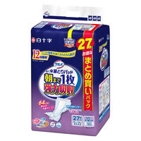 白十字 サルバ あて楽パッド朝まで1枚強力吸収 27枚入 33195 1セット(3パック:1パック×3)