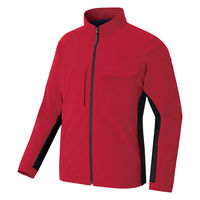 アイトス 長袖ブルゾン レッド M 4230-009-M 4230 1着（直送品）