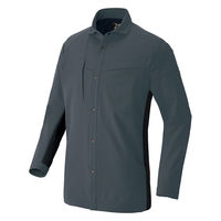 アイトス 長袖シャツ チャコール S 4235-014-S 4235 1枚（直送品）