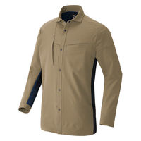 アイトス 長袖シャツ モカ S 4235-032-S 4235 1枚（直送品）