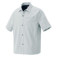 アイトス 半袖シャツ シルバーグレー L 4237-003-L 4237 1枚（直送品）