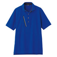 アイトス 半袖ポロシャツ ブルー 3L 50016-006-3L 50016 1枚（直送品）