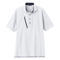 アイトス 半袖ポロシャツ ホワイト L 50016-001-L 50016 1枚（直送品）