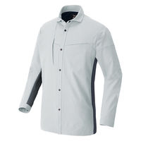 アイトス 長袖シャツ シルバーグレー L 4235-003-L 4235 1枚（直送品）