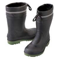 アイトス 長靴 ブラック M 4716-010-M 4716 1足（直送品）