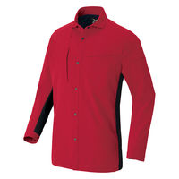 アイトス 長袖シャツ レッド S 4235-009-S 4235 1枚（直送品）