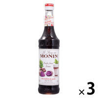 業務用 モナン パープルスイートポテト(紫イモ)・シロップ 700ml 3本 MONIN 割材 ドリンクベース フレーバーシロップ