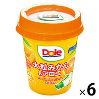 ドール　フルーツカップ　みかん＆アロエ　300g 6個