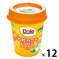 ドール　フルーツカップ　みかん＆アロエ　300g　12個