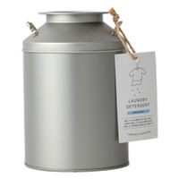 とみおかクリーニング 洗濯粉洗剤 オリジナル ミルク缶入り 800ｇ