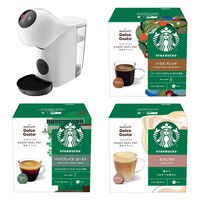 ネスレ日本 ネスカフェ ドルチェ グスト ジェニオ エス ベーシック ピュアホワイト スターバックスカプセル スターターセット