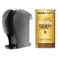 ネスレ日本 ネスカフェ ゴールドブレンド バリスタ スリム マットブラック スターターセット