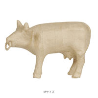 デコパッチ（Decopatch） ペ-パ-マッシュ ウシ M デコレ-ション クラフト 工作 M 1個（直送品）