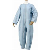 ハートフルウェアフジイ ハートフルつなぎパジャマ M 03ブルー HP06-100　【介護用衣類】介援隊カタログ U0424（直送品）