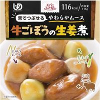 大和製罐 エバースマイル ムース食 牛ごぼうの生姜煮風 　1ケース（115g×18個入） ES-210　　【介護食】介援隊カタログ E1543（直送品）