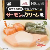 大和製罐 エバースマイル ムース食 サーモンのクリーム煮風 1ケース（115g×18個入） ES-217　　【介護食】介援隊カタログ E1543（直送品）