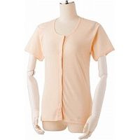 日伸 吸汗速乾肌着 プラホック 婦人用 LL ピンク F-K-P1　　　介援隊カタログ U0512（直送品）