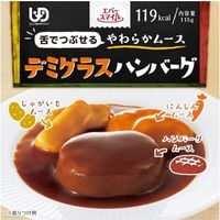 大和製罐 エバースマイル ムース食 デミグラスハンバーグ風 1ケース（115g×18個入） ES-204　　【介護食】介援隊カタログ E1543（直送品）