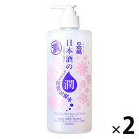 【アウトレット】日本盛 日本酒のたっぷり保湿化粧水しっとり 1セット（2本：550ml×2）