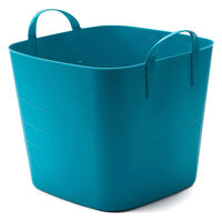 スタックストー baquet（バケット）収納 M 25L ブルー 1個 stacksto