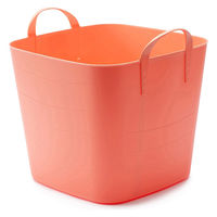 【ワゴンセール】 スタックストー baquet（バケット）収納 M 25L ピンク 1個 stacksto