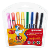 【アウトレット】STABILO スタビロトリオペンセット[Trio]8色セット 368-8-03 1個