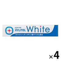 【アウトレット】ロッテ キシリトールホワイト＜ホワイトソーダ＞ 1セット（14粒×4個）