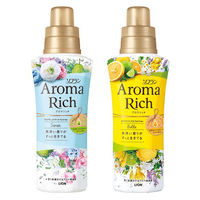 【新しい香りセット】ソフラン アロマリッチ ベル&サラ 本体（各520ml） 1セット 柔軟剤 ライオン