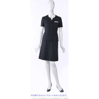 ヤギコーポレーション ユニレディ Aラインスカート ネイビー 9号 H91380-10-9（取寄品）