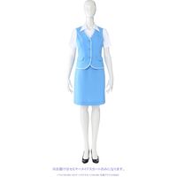 ヤギコーポレーション ユニレディ セミマーメイドスカート ブルー 17号 H91480-11-17（取寄品）