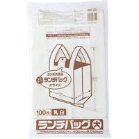 ジャパックス ランチバッグエコタイプ 100枚 乳白