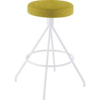 【組立設置込】コクヨ コーデ ハイスツール 塗装脚白 オリーブイエロー 1脚（直送品）