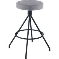 【組立設置込】コクヨ コーデ ハイスツール 塗装脚黒 ホワイトグレー 1脚（直送品）