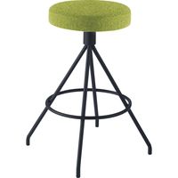 【組立設置込】コクヨ コーデ ハイスツール 塗装脚黒 アボカドグリーン 1脚（直送品）