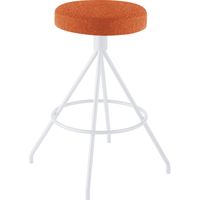 【組立設置込】コクヨ コーデ ハイスツール 塗装脚白 ソフトテラコッタ 1脚（直送品）