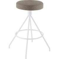 【組立設置込】コクヨ コーデ ハイスツール 塗装脚白 チャコールグレー 1脚（直送品）