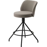 【組立設置込】コクヨ コーデ ミドルハイチェア 塗装脚黒 チャコールグレー 1脚（直送品）