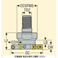 セコ・ツールズ・ジャパン フライス 金型用 R335.29ー1240.REー08.5NーR4A 1個（直送品）