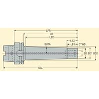 Seco Tools ホルダ ステディライン E9304K82010185 1個（直送品）