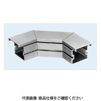 未来工業 プラスチックダクト用 ジョイント 曲ガリ（大曲ガリ） PDML-715W 1個（直送品）