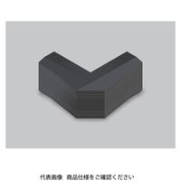 マサル工業 ニュー・エフモール付属品 デズミ 4号 ブラック SFMD4W 1セット(20個)（直送品）