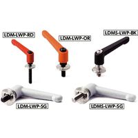 鍋屋バイテック クランプレバー（長穴用座金） LDMS-5-40-LWP20-OR（直送品）
