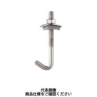 若井産業 ステンレス フックボルトセット シーリング パッキン付 1/4 座金径25mm 432038S 1セット(500組)（直送品）