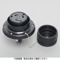 アメリカン電機 引掛形 防水パネルコンセント 31026EW 1個（直送品）